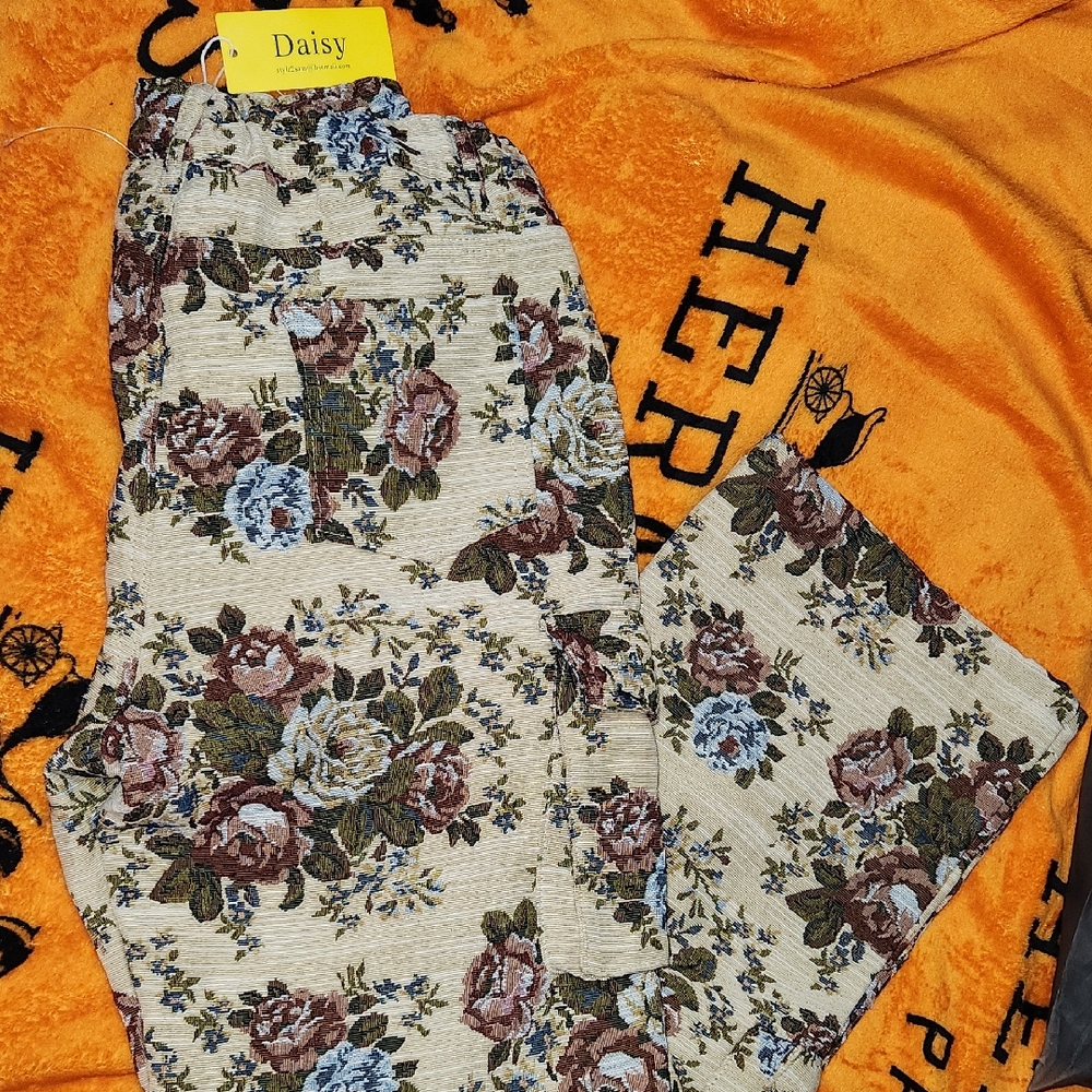 Daisy Multicolor Floral Pants
